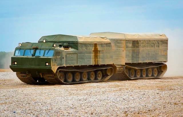 Kekuatan Mobilitas Militer Kendaraan Vityaz DT-30 Rusia
