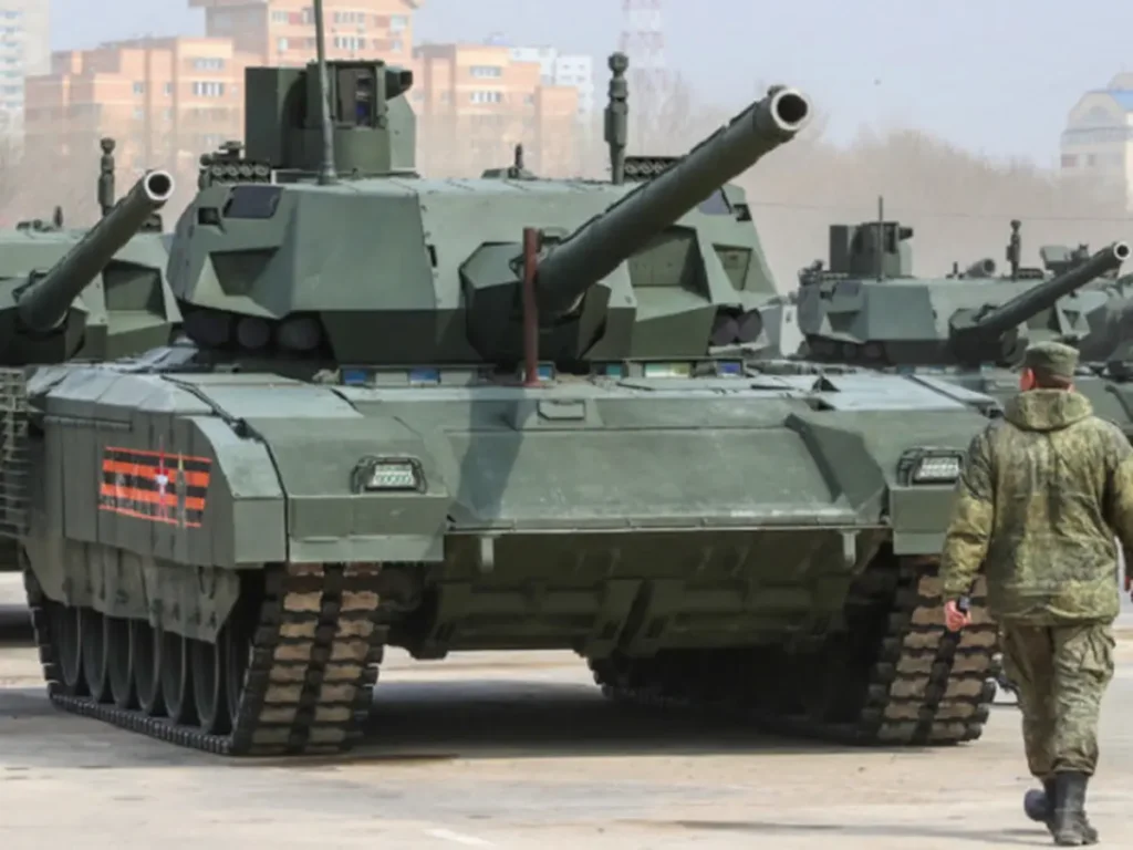 Kendaraan Tank T-14 Mesin Perang Militer Rusia yang Canggih