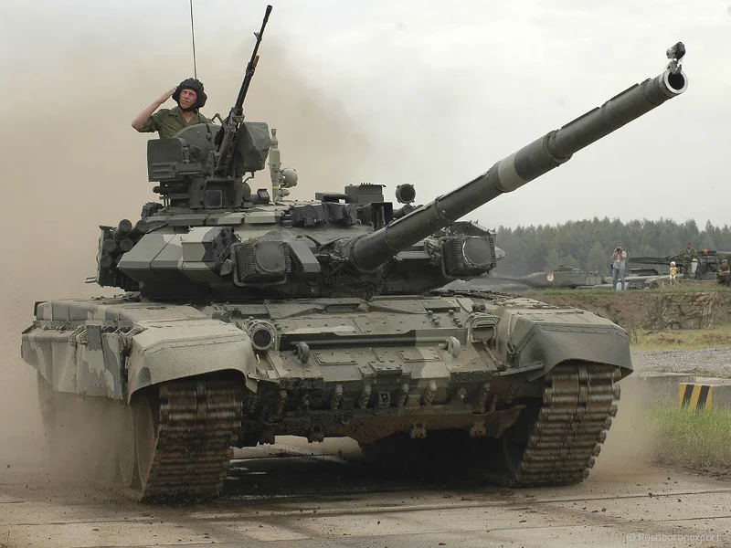 Kendaraan Teknologi Canggih T-90S Main Battle Tank Rusia